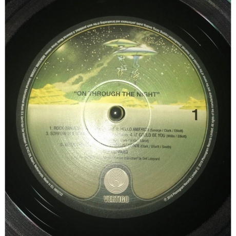 Def Leppard - On Through The Night (0602508007224) виниловая пластинка - фото 3