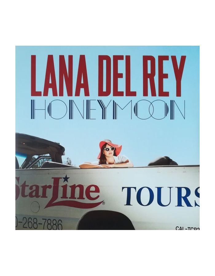 Виниловая пластинка Lana Del Rey, Honeymoon (0602547507686) del rey lana honeymoon 2lp спрей для очистки lp с микрофиброй 250мл набор