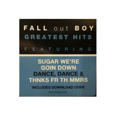 Виниловая пластинка Fall Out Boy, Believers Never Die - Greatest Hits (0602508264436) - фото 3