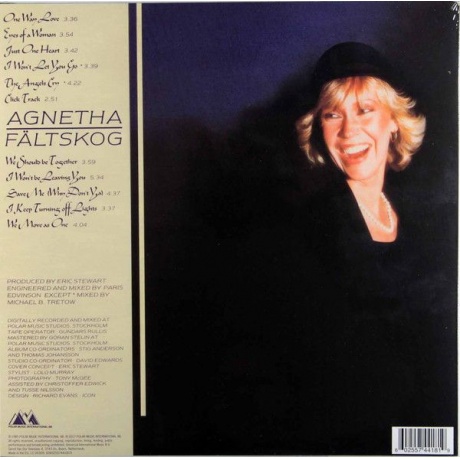 Виниловая пластинка Agnetha Faltskog, Eyes Of A Woman (0602557441819) - фото 2