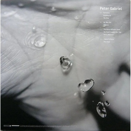 Peter Gabriel, Up (0884108004579) виниловая пластинка - фото 2