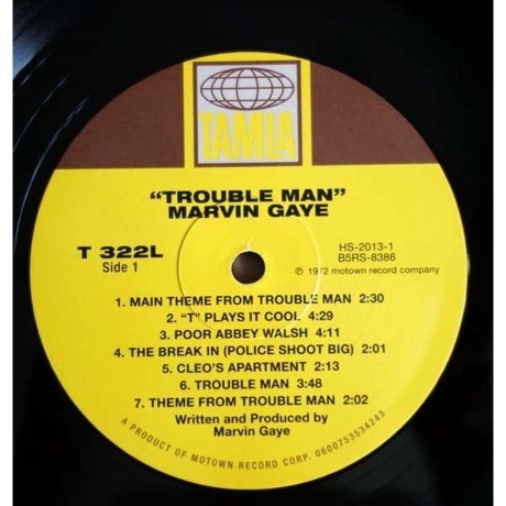 Marvin Gaye - Trouble Man (0600753534243) виниловая пластинка - фото 4