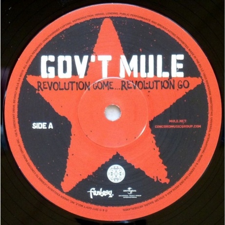 Gov't Mule, Revolution Come...Revolution Go (0888072027442) виниловая пластинка - фото 5