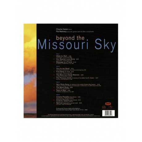 Виниловая пластинка Charlie Haden, Beyond The Missouri Sky (0600753832226) - фото 2