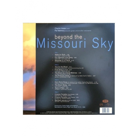 Виниловая пластинка Charlie Haden, Beyond The Missouri Sky (0600753832226) - фото 6