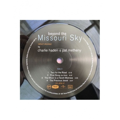 Виниловая пластинка Charlie Haden, Beyond The Missouri Sky (0600753832226) - фото 11