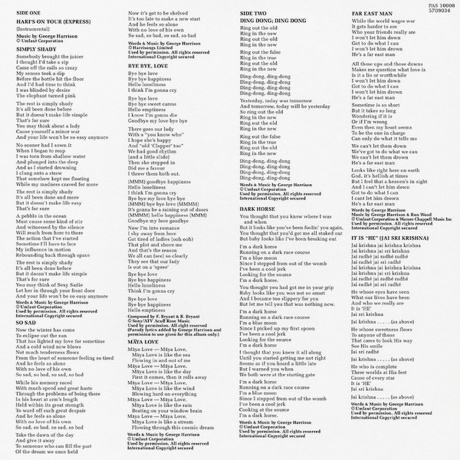 George Harrison, Dark Horse (0602557090345) виниловая пластинка - фото 5