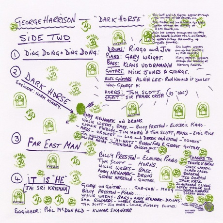 George Harrison, Dark Horse (0602557090345) виниловая пластинка - фото 7