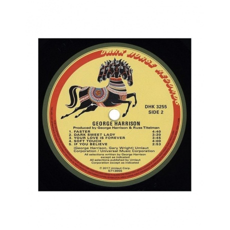 Виниловая пластинка George Harrison, George Harrison (0602557136555) - фото 7