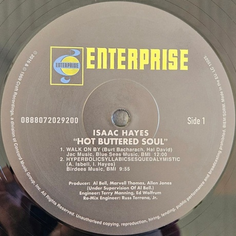 Isaac Hayes - Hot Buttered Soul (0888072029200) виниловая пластинка - фото 3