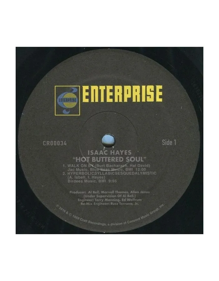 Виниловая пластинка Isaac Hayes, Hot Buttered Soul (0888072029200) - фото 3