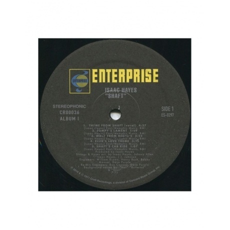Isaac Hayes - Shaft (OST) (0888072029248) виниловая пластинка - фото 3
