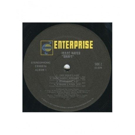 Isaac Hayes - Shaft (OST) (0888072029248) виниловая пластинка - фото 4