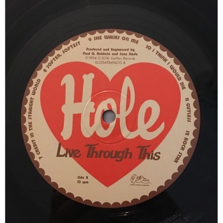 Hole, Live Through This (0602547849670) виниловая пластинка - фото 4