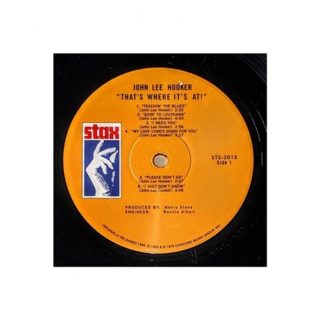 Виниловая пластинка John Lee Hooker, That's Where It's At! (0888072398092) - фото 3