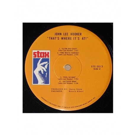Виниловая пластинка John Lee Hooker, That's Where It's At! (0888072398092) - фото 4