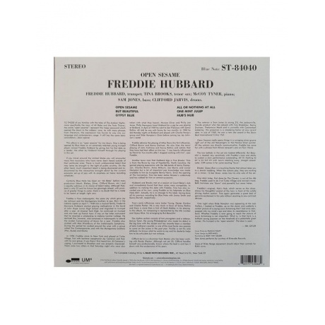 Виниловая пластинка Freddie Hubbard, Open Sesame (0602577450662) - фото 2