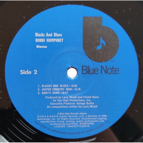 Bobbi Humphrey - Blacks And Blues (0602577526978) виниловая пластинка - фото 4