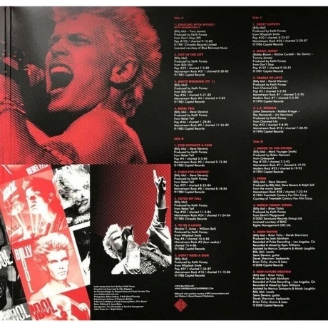 Billy Idol - The Very Best Of (0602557363531) виниловая пластинка - фото 4