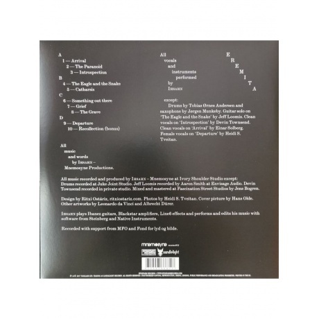 Ihsahn - Eremita (coloured) (0602557666717) виниловая пластинка - фото 2