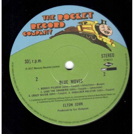 Elton John - Blue Moves (0602557383126) виниловая пластинка - фото 6