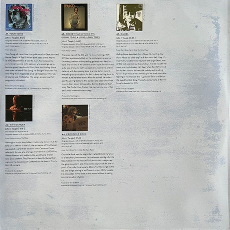 Elton John - Diamonds (0602557681949) виниловая пластинка - фото 4