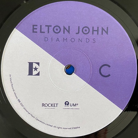 Elton John - Diamonds (0602557681949) виниловая пластинка - фото 8