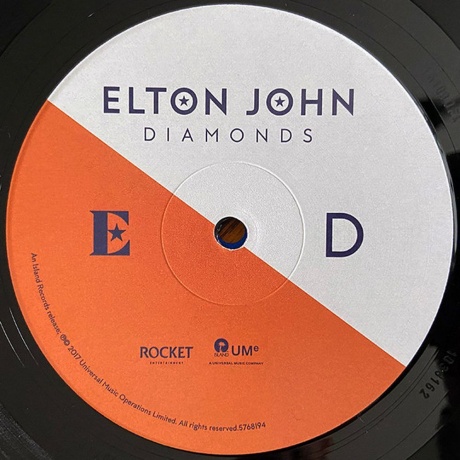 Elton John - Diamonds (0602557681949) виниловая пластинка - фото 9