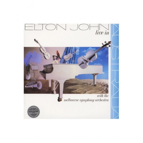 Виниловая пластинка Elton John, Live In Australia With The Melbourne Symphony Orchestra (0602567858577) - фото 1