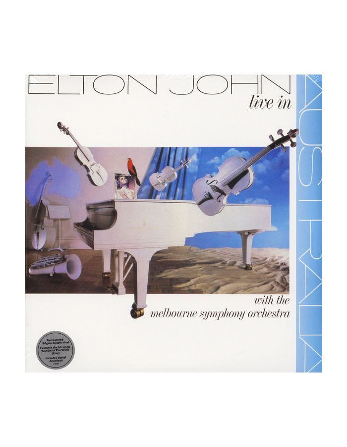 Виниловая пластинка Elton John, Live In Australia With The Melbourne Symphony Orchestra (0602567858577)