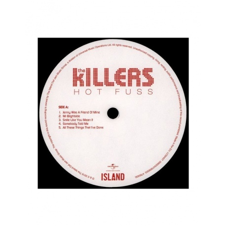 Виниловая пластинка The Killers, Hot Fuss (0602547859303) - фото 5