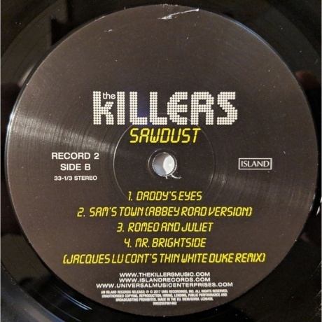 The Killers - Sawdust (0602557342789) виниловая пластинка - фото 8