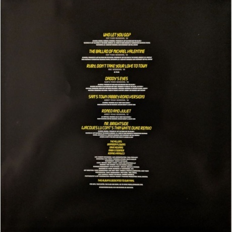 The Killers - Sawdust (0602557342789) виниловая пластинка - фото 10