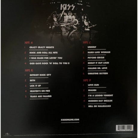 Kiss - Kissworld - The Best Of (0602577375125) виниловая пластинка - фото 2