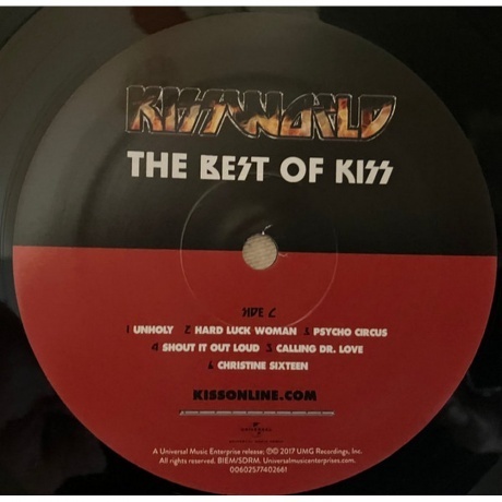 Kiss - Kissworld - The Best Of (0602577375125) виниловая пластинка - фото 5