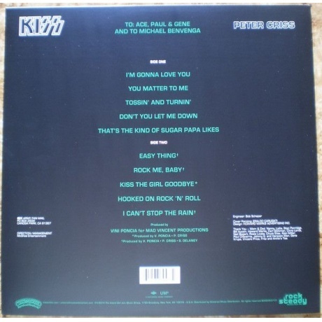 Kiss - Peter Criss (0602537794782) виниловая пластинка - фото 2