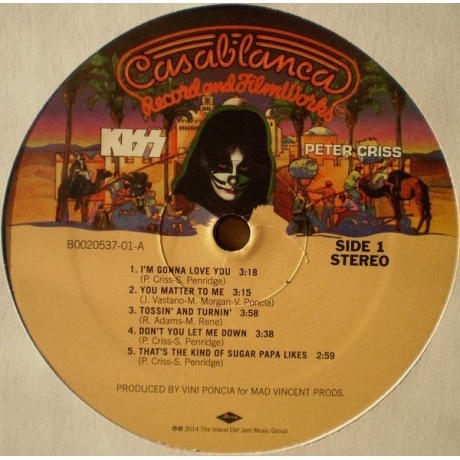Kiss - Peter Criss (0602537794782) виниловая пластинка - фото 6