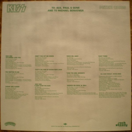 Kiss - Peter Criss (0602537794782) виниловая пластинка - фото 8