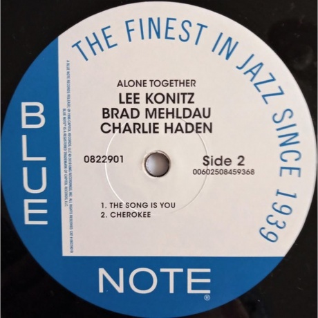 Lee Konitz &amp; Charlie Haden - Alone Together (0602508229015) виниловая пластинка - фото 3