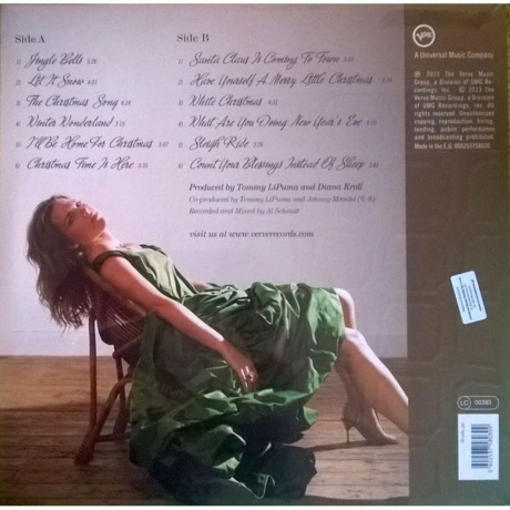 Diana Krall - Christmas Songs (0602537580309) виниловая пластинка - фото 2