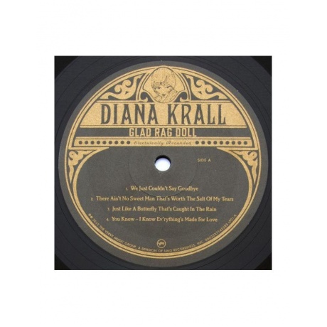 Виниловая пластинка Diana Krall, Glad Rag Doll (0602537126941) - фото 4