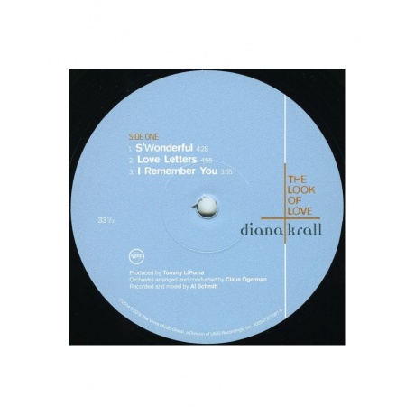 Виниловая пластинка Diana Krall, The Look Of Love (0602547377074) - фото 3