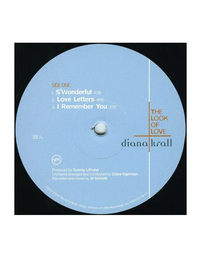 Виниловая пластинка Diana Krall, The Look Of Love (0602547377074) - фото 3