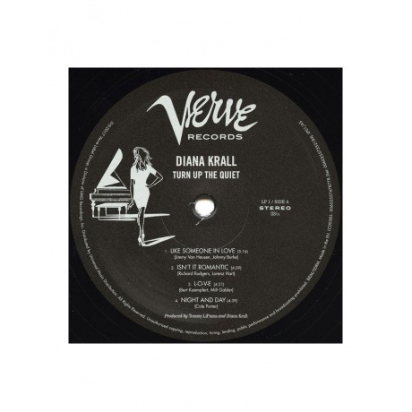 Виниловая пластинка Diana Krall, Turn Up The Quiet (0602557352184) - фото 3
