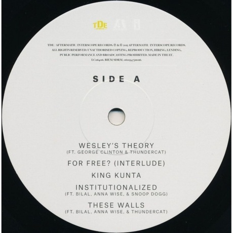 Kendrick Lamar - To Pimp A Butterfly (0602547311009) виниловая пластинка - фото 5