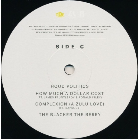 Kendrick Lamar - To Pimp A Butterfly (0602547311009) виниловая пластинка - фото 7