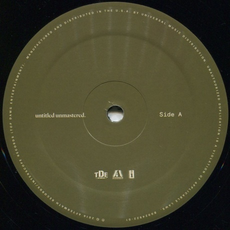 Kendrick Lamar - Untitled Unmastered. (0602547866813) виниловая пластинка - фото 3