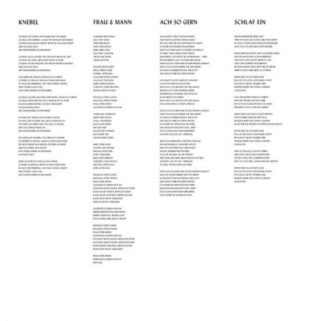 Lindemann - F &amp; M (0602508110634) виниловая пластинка - фото 14