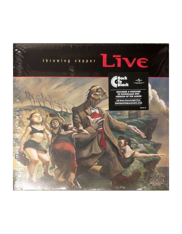 Виниловая пластинка Live, Throwing Copper (0602577532597) цена и фото