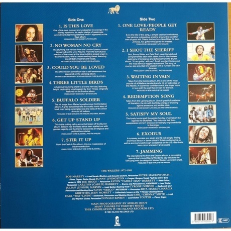 Bob Marley - Legend (0600753030523) виниловая пластинка - фото 8